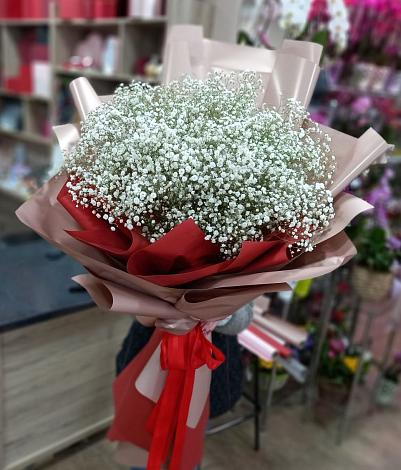 Букет цветов из: Гипсофила в Шувое