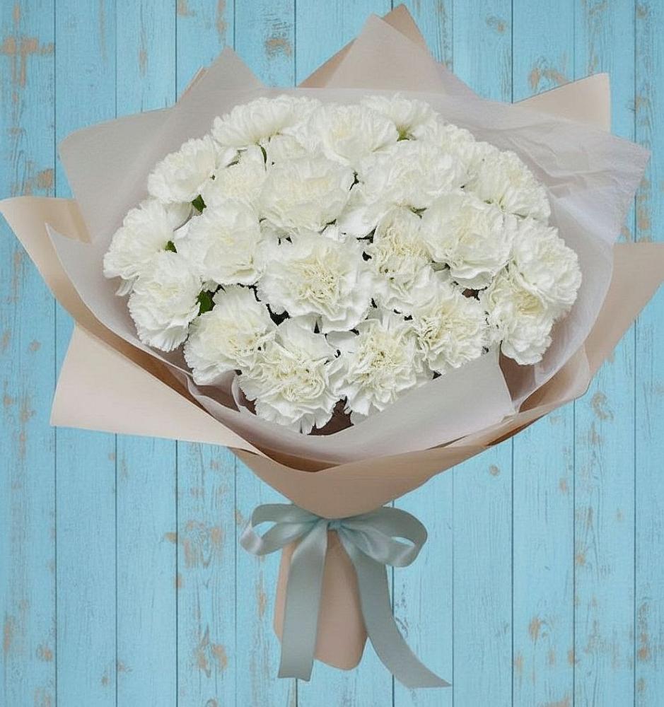 Букет цветов из: Гвоздики в Шувое