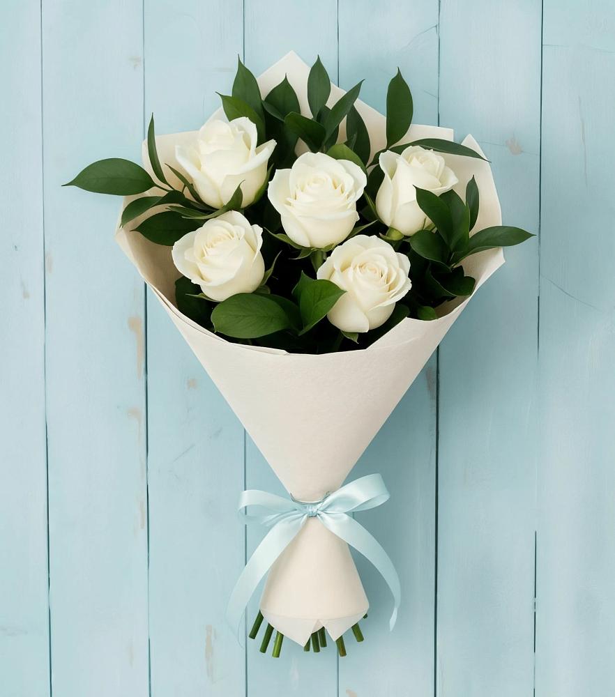 Букет цветов из: Розы в Шувое