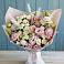Букет цветов из: Альстромерии и Розы в Шувое
