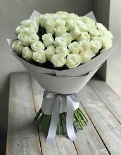 Букет 35 Белых роз в Шувое
