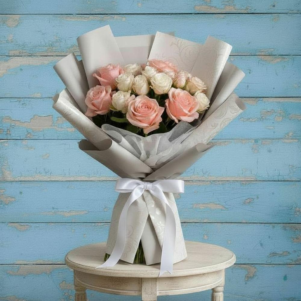 Букет цветов из: Розы в Шувое