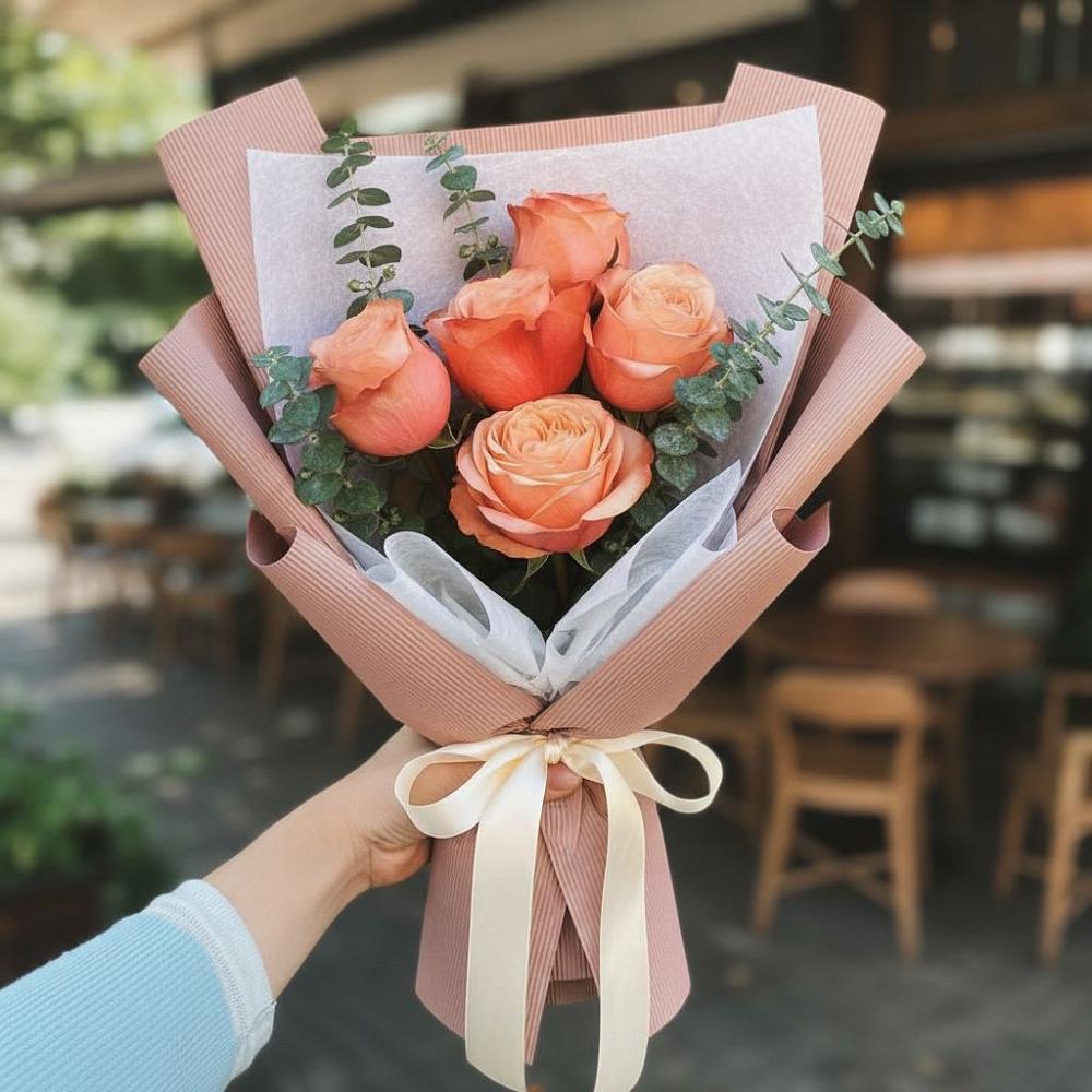 Букет цветов из: Розы в Шувое