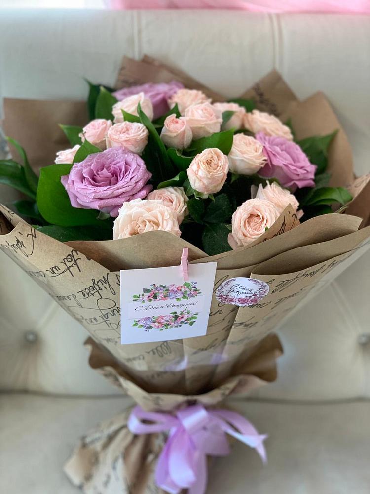 Букет цветов из: Розы в Шувое