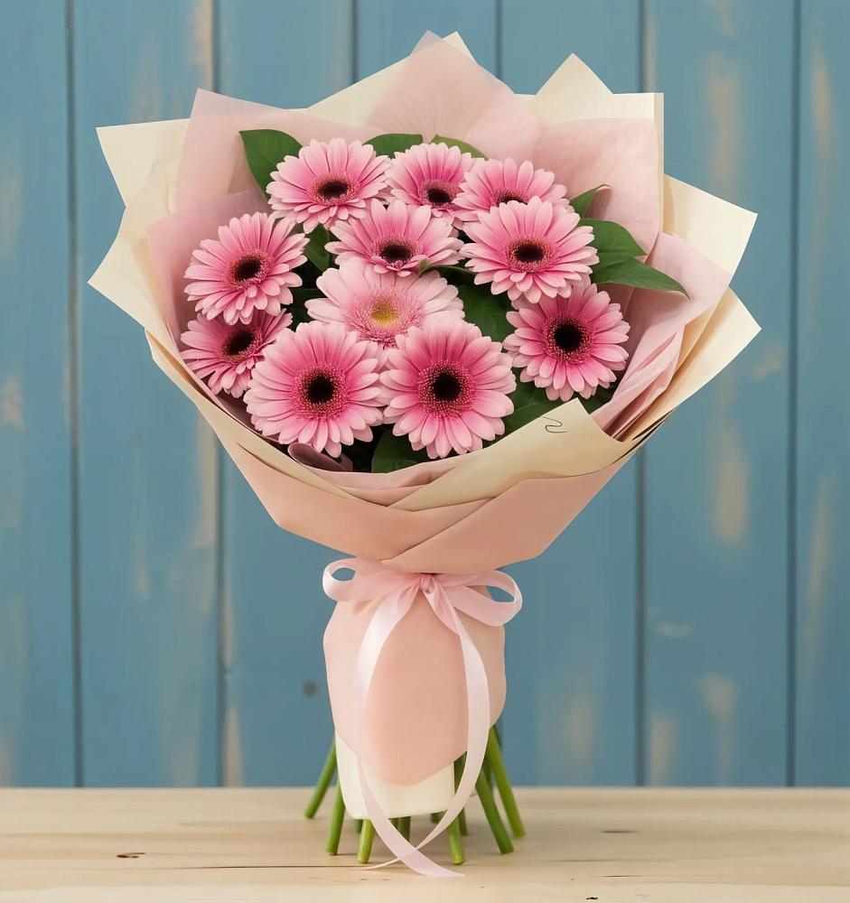 Букет цветов из: Герберы в Шувое