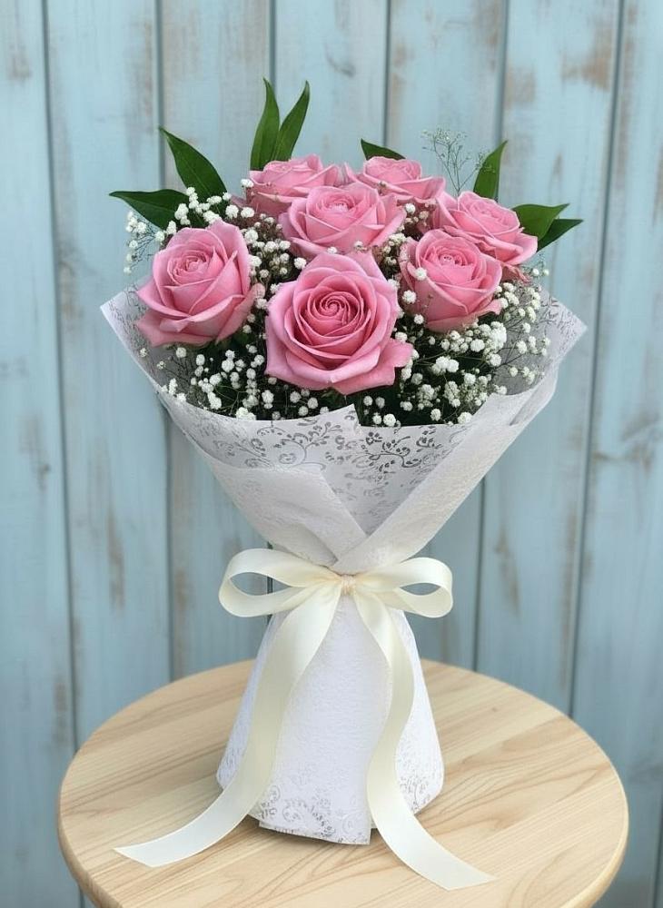 Букет цветов из: Розы в Шувое