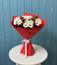 Букет цветов из:  Хризантемы #REPLACE_PRED# Шувое