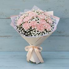 Букет цветов из:  Гвоздики #REPLACE_PRED# Шувое