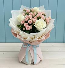 Букет цветов из:  Розы в Шувое