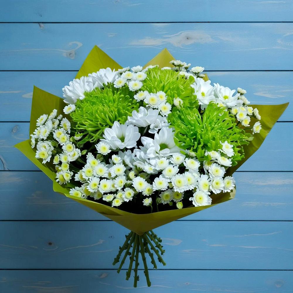 Букет цветов из: Хризантемы в Шувое