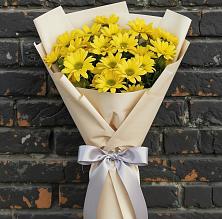 Букет цветов из:  Хризантемы #REPLACE_PRED# Шувое