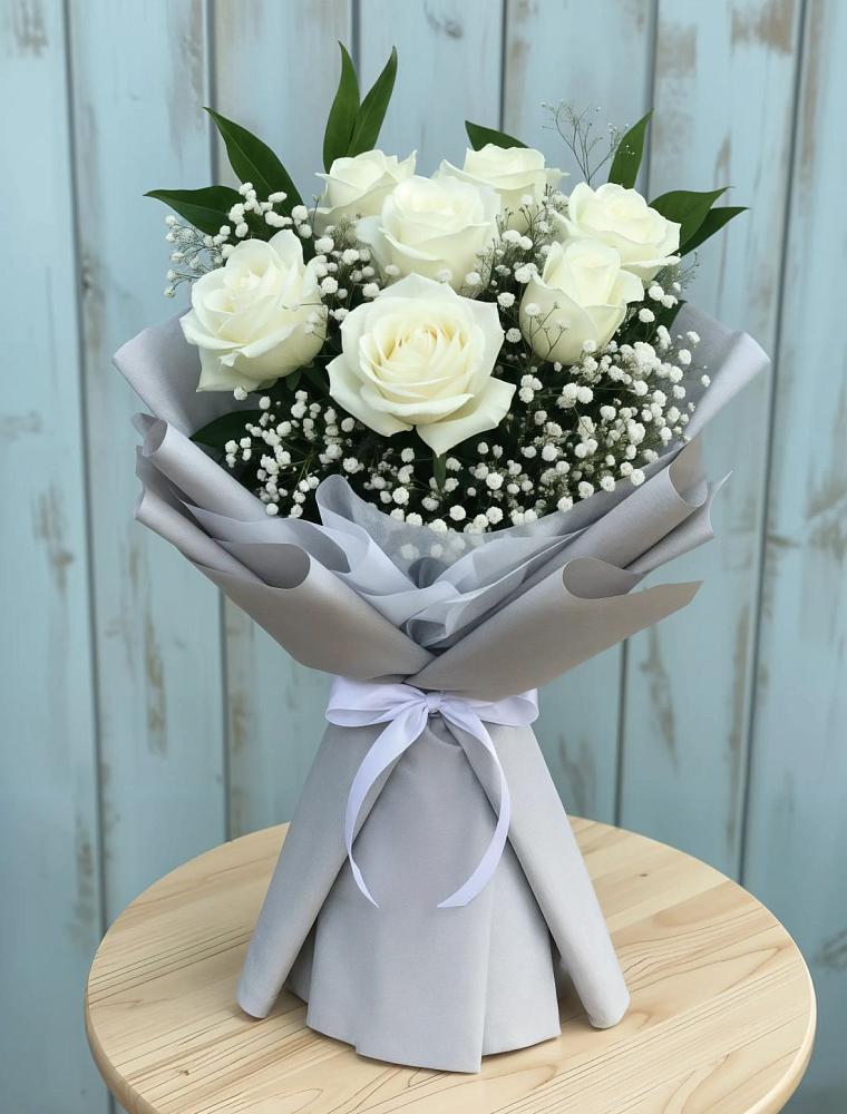 Букет цветов из: Розы в Шувое