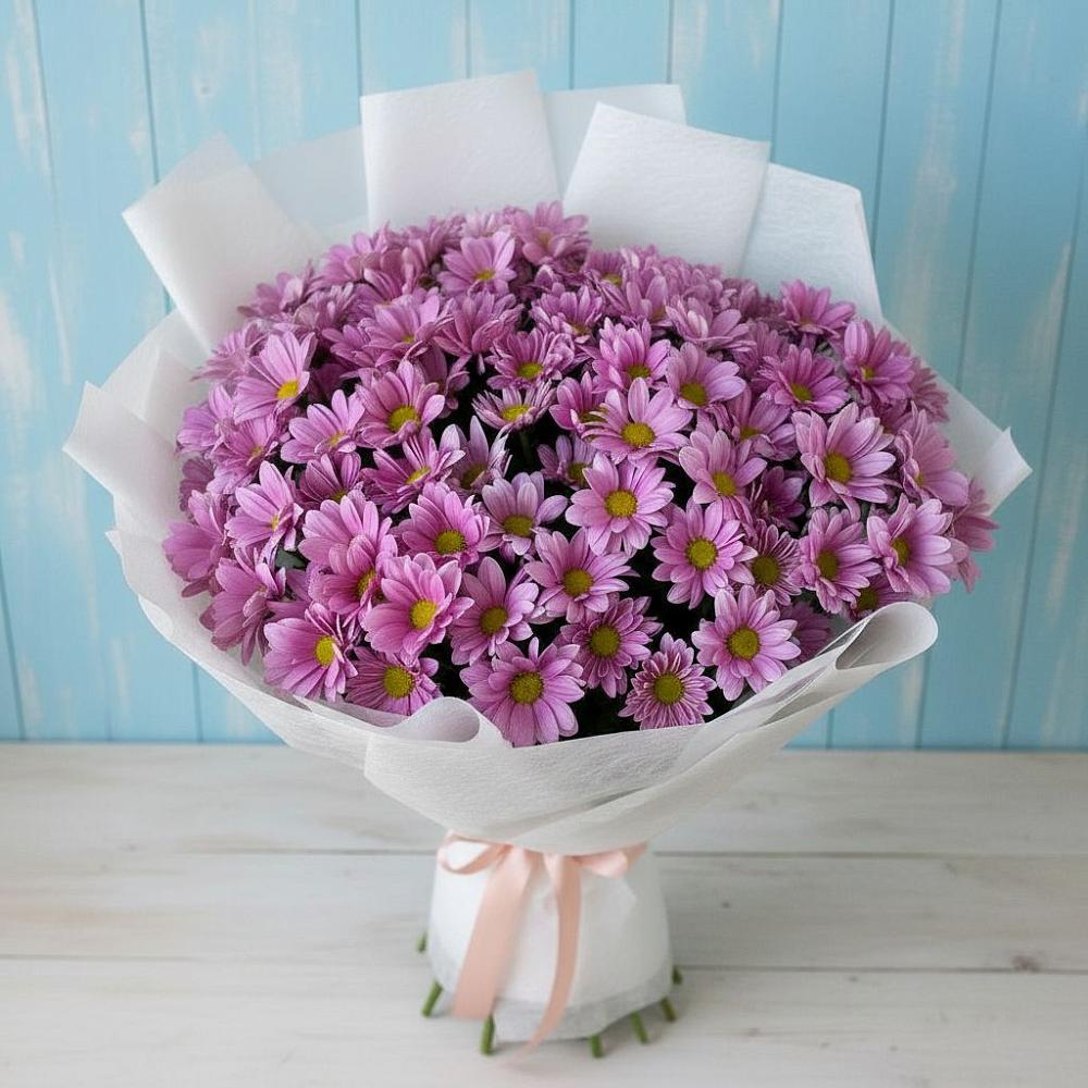 Букет цветов из: Хризантемы в Шувое