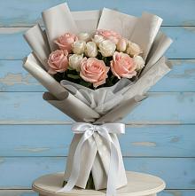Букет цветов из:  Розы #REPLACE_PRED# Шувое