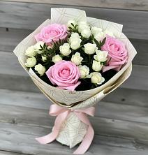 Букет цветов из:  Розы в Шувое