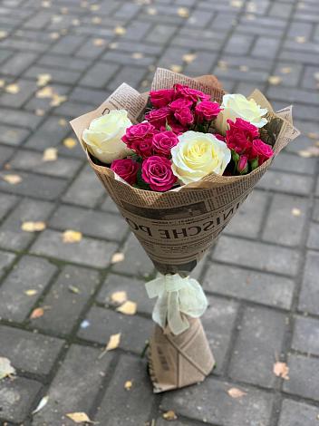 Букет цветов из: Розы в Шувое