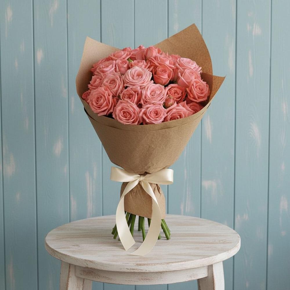 Букет цветов из: Розы в Шувое