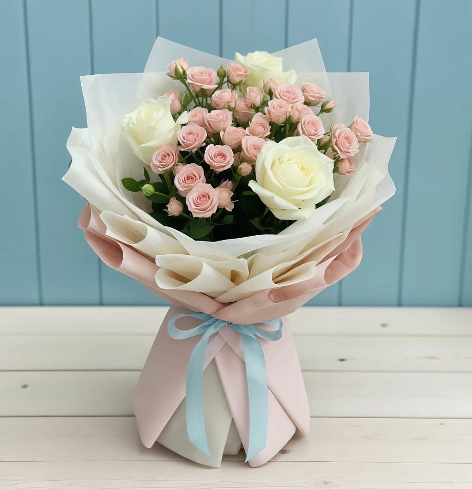 Букет цветов из: Розы в Шувое